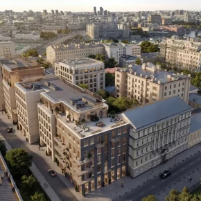 Крестовоздвиженский переулок, 4 / ЖК &laquo;Люче&raquo;