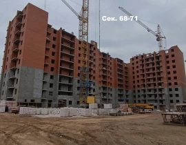 2-комнатная квартира, 57.98 м2 , 17 этаж, пос Мехзавод квартал 1й - фото 1