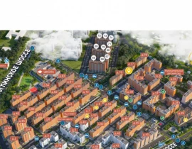 1-комнатная квартира, 38.18 м2 , 17 этаж, пос Мехзавод - фото 4