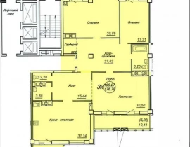 4-комнатная квартира, 216 м2 , 18 этаж, Садовая ул, 337 - фото 2
