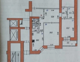 3-комнатная квартира, 78 м2 , 6 этаж, Карбышева, 69 - фото 25
