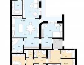 5-комнатная квартира, 202 м2 , 3 этаж, Фрунзе ул, 142 - фото 25
