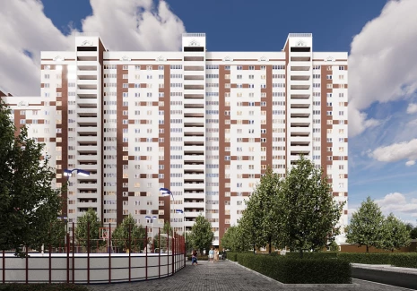 2-комнатная квартира - 3-й проезд, 44 / ЖК Развитие - фото 1