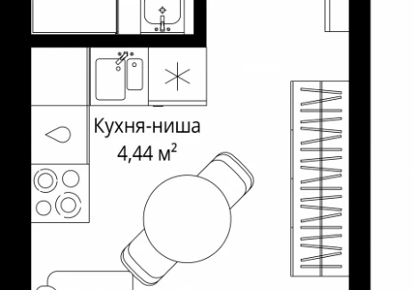 1-комнатная квартира - 3-й Силикатный проезд, 10 / ЖК Джойс - фото 1