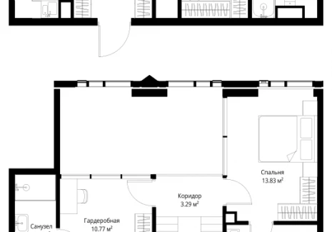 2-комнатная квартира - 3-й Силикатный проезд, 10 / ЖК Джойс - фото 1