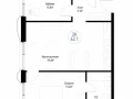 2-комнатная квартира - Волгоградский п-т, 32/5/4 / ЖК Метрополия - фото 1