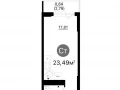 Квартира студия -  проспект Кирова, 71 / ЖК Старт - 2 - фото 1