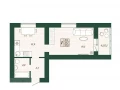 1-комнатная квартира, 35.7 м2 , 11 этаж, Олега Пешкова, 4 - фото 1