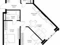 2-комнатная квартира - 3-й Силикатный проезд, 10 / ЖК Джойс - фото 1