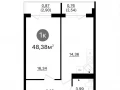 1-комнатная квартира -  проспект Кирова, 71 / ЖК Старт - 2 - фото 1