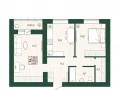 2-комнатная квартира - Олега Пешкова, 4 / ЖК Уют-Парк - фото 1