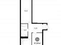 2-комнатная квартира, 67.89 м2 , 15 этаж,  проспект Кирова, 71 - фото 1