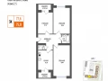 3-комнатная квартира, 77.6 м2 , 4 этаж, Самарская область - фото 1