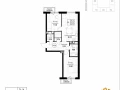 2-комнатная квартира - 11 квартал / ЖК Новатор - фото 1