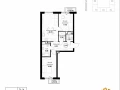 2-комнатная квартира - 11 квартал / ЖК Новатор - фото 1