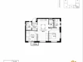 2-комнатная квартира - 11 квартал / ЖК Новатор - фото 1