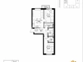 2-комнатная квартира - 11 квартал / ЖК Новатор - фото 1