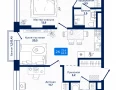 2-комнатная квартира, 62 м2 , 5 этаж, 8я Радиальная - фото 1