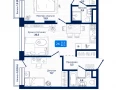 2-комнатная квартира - 8я Радиальная,  / ЖК Матрица - фото 1