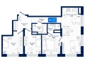 3-комнатная квартира - 8я Радиальная,  / ЖК Матрица - фото 1