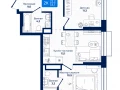 2-комнатная квартира - 8я Радиальная, / ЖК Матрица - фото 1