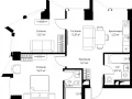 2-комнатная квартира - Багратионовский проезд, 5а к2 / ЖК ФЕЙМОС - фото 1