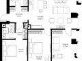 3-комнатная квартира - Багратионовский проезд, 5а к2 / ЖК ФЕЙМОС - фото 1