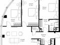 3-комнатная квартира - Багратионовский проезд, 5а к2 / ЖК ФЕЙМОС - фото 1