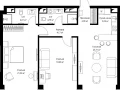 2-комнатная квартира - Багратионовский проезд, 5а к2 / ЖК ФЕЙМОС - фото 1