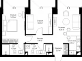 2-комнатная квартира - Багратионовский проезд, 5а к2 / ЖК ФЕЙМОС - фото 1