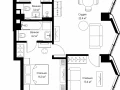 2-комнатная квартира - 2-я Хуторская, 34 / ЖК Симфония 34 - фото 1