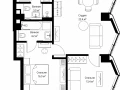 2-комнатная квартира - 2-я Хуторская, 34 / ЖК Симфония 34 - фото 1