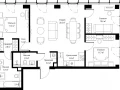 3-комнатная квартира - 2-я Хуторская, 34 / ЖК Симфония 34 - фото 1