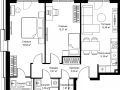 2-комнатная квартира - Дмитровское шоссе, 87 / ЖК Селигер Сити - фото 1