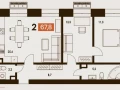 2-комнатная квартира - Галактионовская, 11 / ЖК Единицы - фото 1
