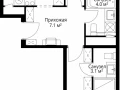 2-комнатная квартира - квартал Центральный, 9 / ЖК У реки. Эко Видное 2.0 - фото 1