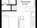 1-комнатная квартира - квартал Центральный, 9 / ЖК У реки. Эко Видное 2.0 - фото 1
