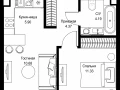 1-комнатная квартира - пр-т Мира, 186А / ЖК Мира - фото 1