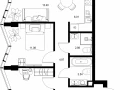 2-комнатная квартира - пр-т Мира, 186А / ЖК Мира - фото 1