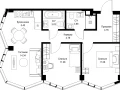 2-комнатная квартира - пр-т Мира, 186А / ЖК Мира - фото 1