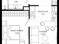 1-комнатная квартира - 4-я улица Марьиной Рощи, 10 / ЖК Мод - фото 1