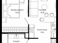 1-комнатная квартира - 4-я улица Марьиной Рощи, 10 / ЖК Мод - фото 1