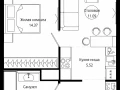 1-комнатная квартира - 4-я улица Марьиной Рощи, 10 / ЖК Мод - фото 1