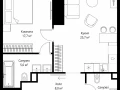 1-комнатная квартира - 1-й Красногвардейский проезд, 13 / ЖК ОНЕ - фото 1