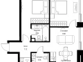 2-комнатная квартира - Волоколамское шоссе, 95с2 / ЖК Сити Бэй - фото 1