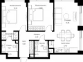 2-комнатная квартира - Волоколамское шоссе, 95с2 / ЖК Сити Бэй - фото 1