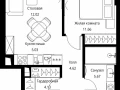 1-комнатная квартира - Волоколамское шоссе, 95с2 / ЖК Сити Бэй - фото 1