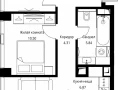 2-комнатная квартира - Волоколамское шоссе, 95с2 / ЖК Сити Бэй - фото 1