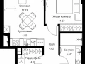 1-комнатная квартира - Волоколамское шоссе, 95с2 / ЖК Сити Бэй - фото 1