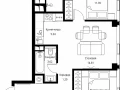 2-комнатная квартира - Волоколамское шоссе, 95с2 / ЖК Сити Бэй - фото 1